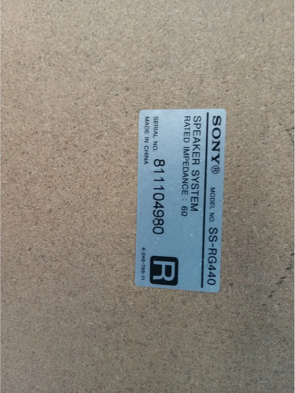 Sony important tested